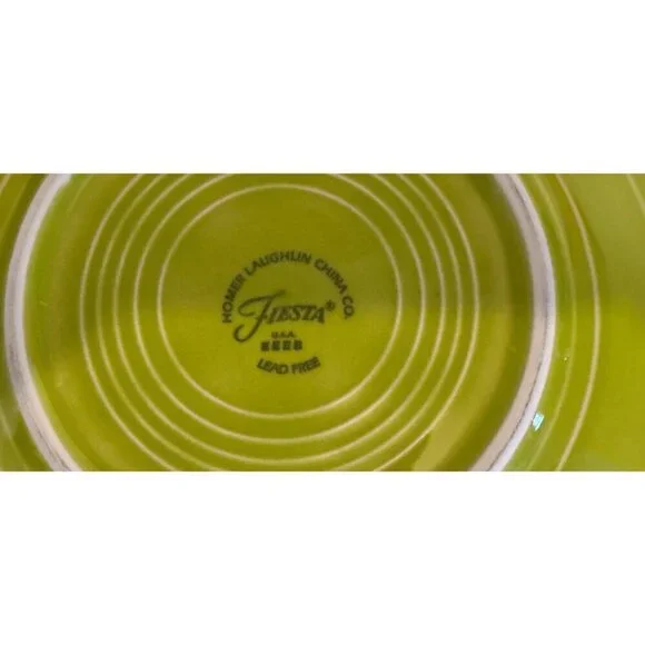 Set of 4 FIESTA 7.5" Plates in Lemongrass - Picture 5 of 5